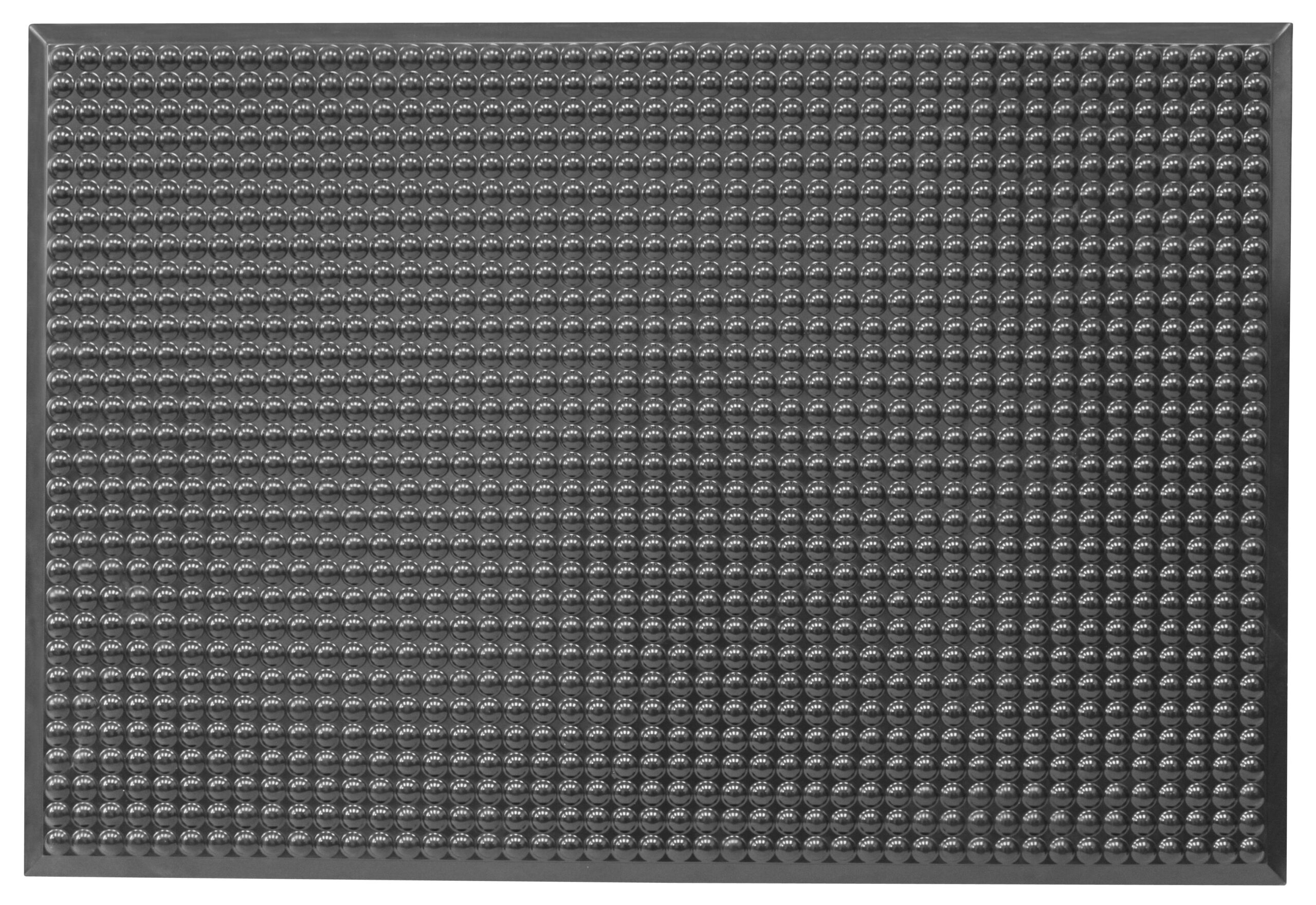 Ergomat-Infinity-Bubble-Black-60x90-cm-Zwart